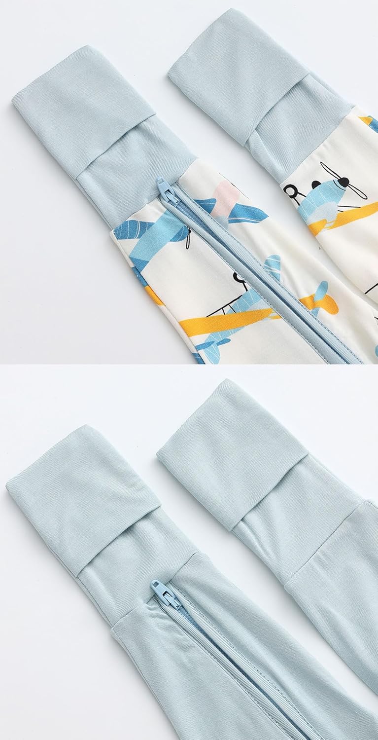 Baby Viscose from Bamboo Footless Pajamas Boys Girls Zippy Pjs Sleep 'N Play Romper - 0-24 Months