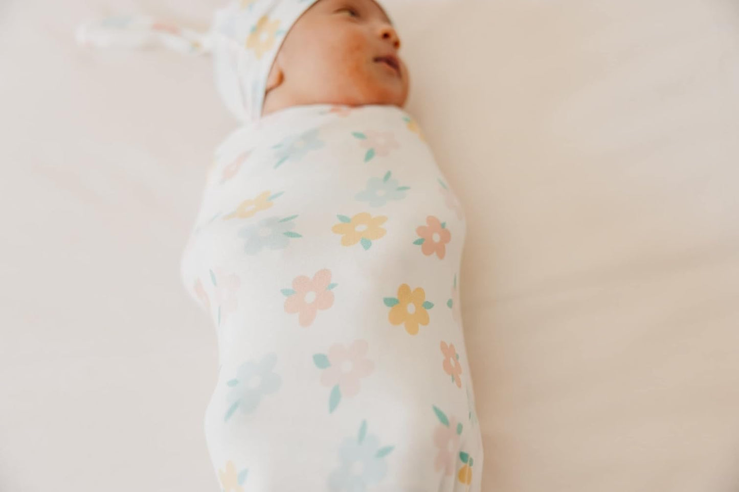 Copper Pearl Baby Swaddle Blanket - Premium Knit Baby Blanket, Large Soft Stretchy Receiving Blankets for Baby Boy and Girl, Swaddles for Newborn, Infant, and Toddler (Daisy)