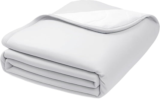 Supersoft Toddler Comforter, Premium Bamboo Viscose Crib Blanket, Cozy 1.0 Tog Lightweight Quilt for All Seasons 39"×55"