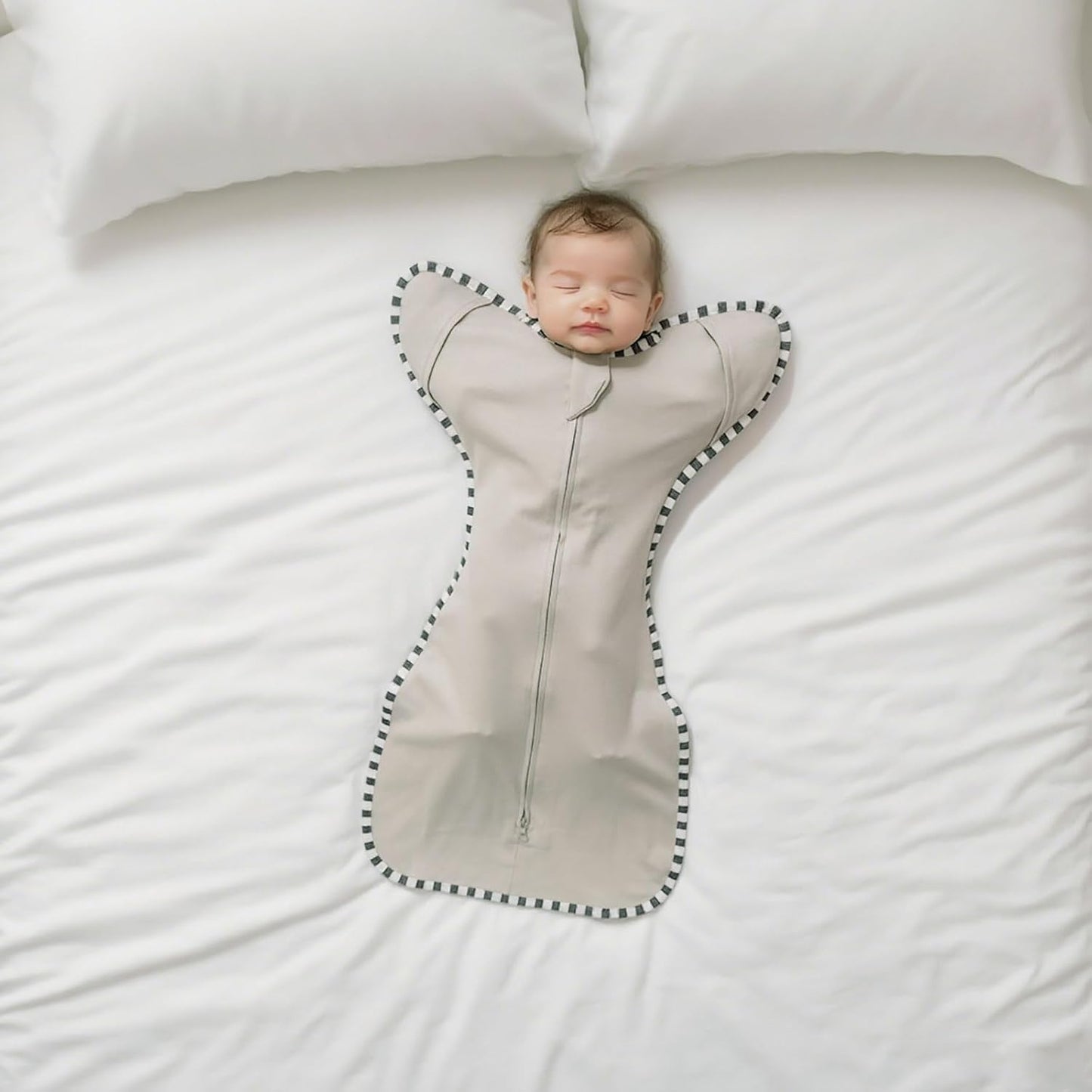 Baby Transition Swaddle 2-Pack, Newborn Sleep Sack, Arms Up Design (Arms In/Out), Infant Swaddle for Boys Girls