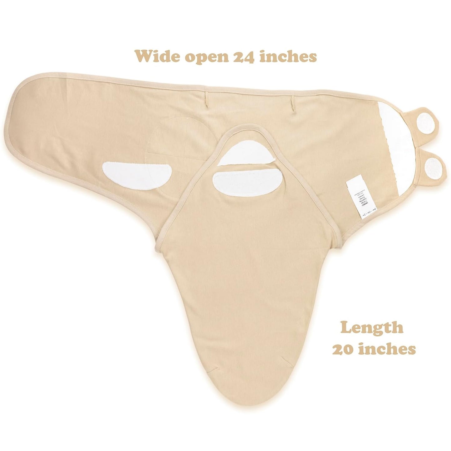 Bublo Baby Organic Preemie Swaddles 4-7 lbs - 3-Pack Premature Babies Swaddle Sleep Sack - Premature Infant Sleeping Sack - Easy Adjustable Baby Swaddle Blanket Wrap Boy Girl (Solid Grey)