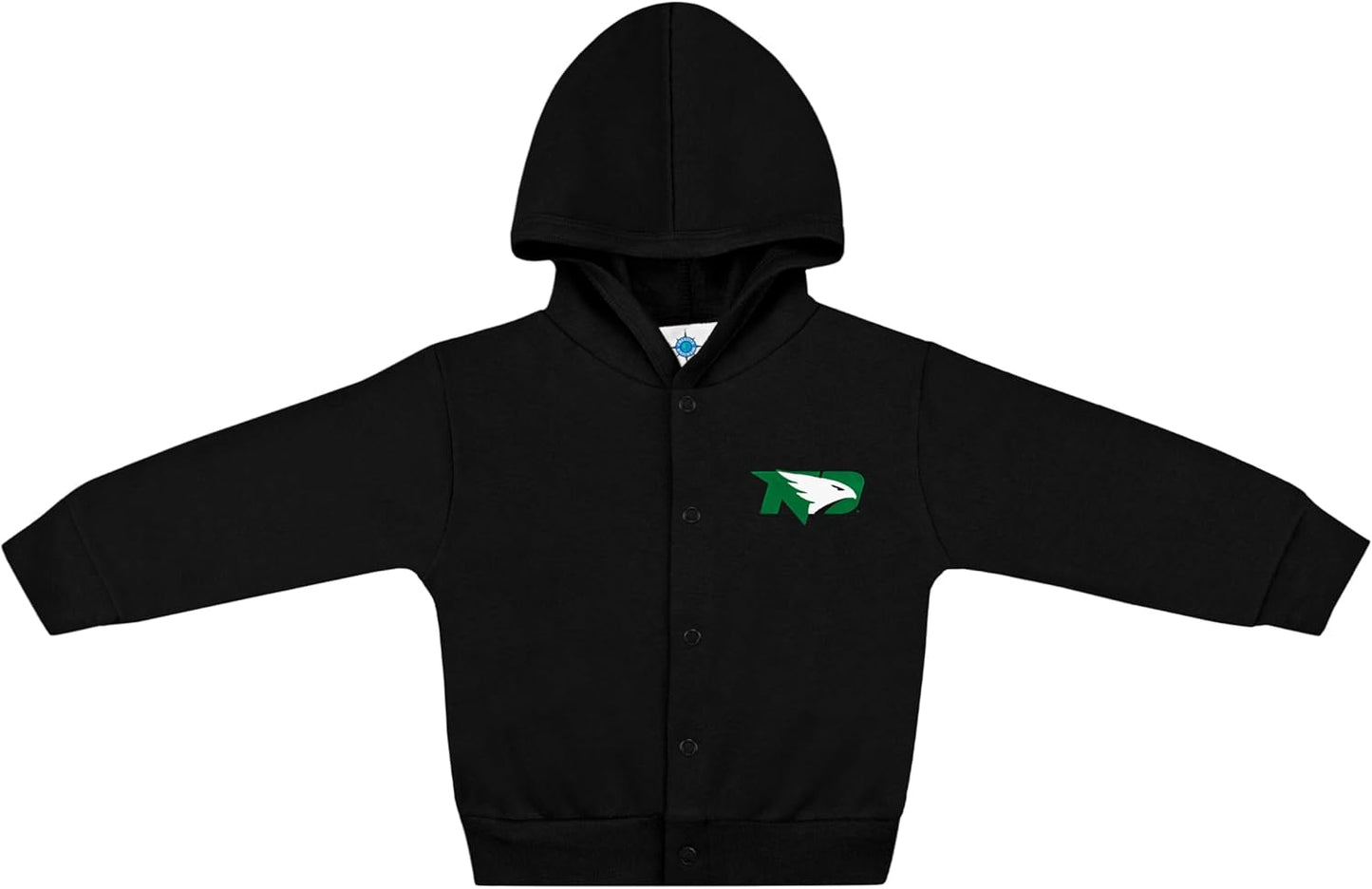 Creative Knitwear College Baby Snap Hooded Jacket - Team Logo, Multiple Colors, for Boys & Girls, (0-24 Months)
