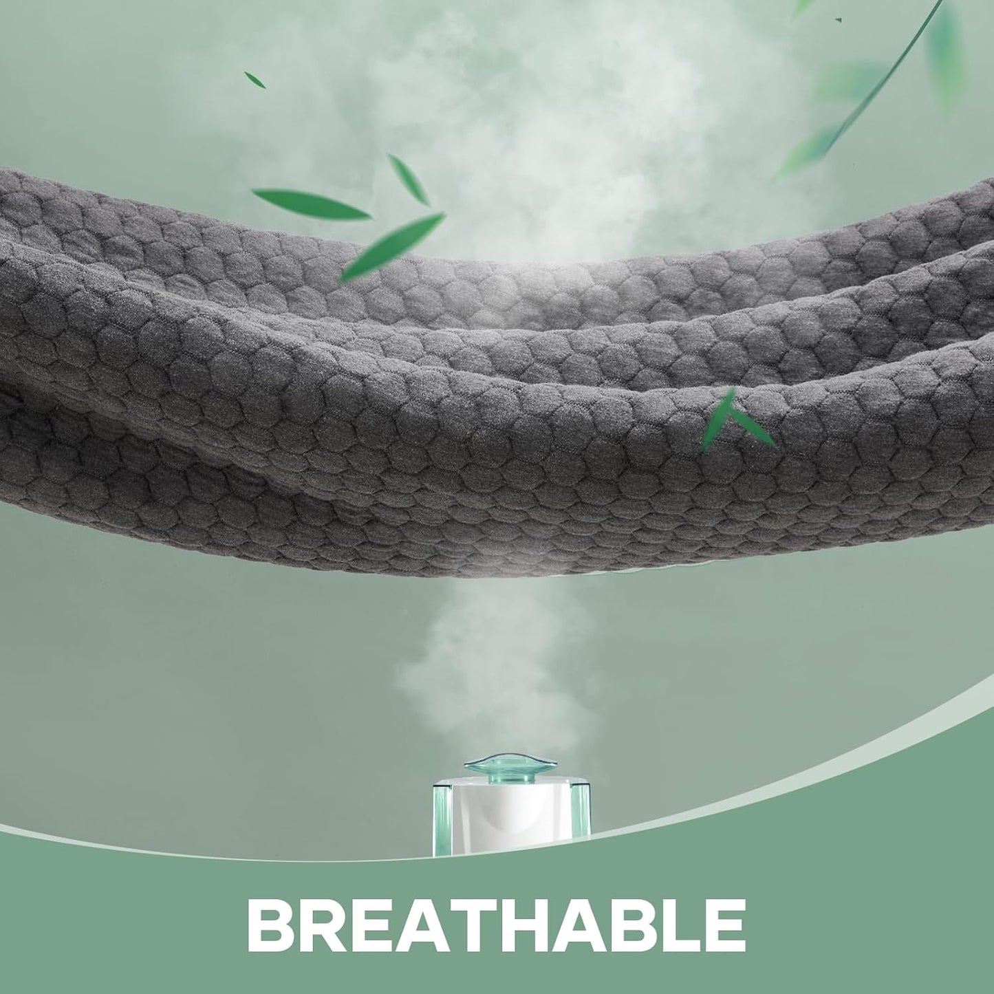 OhGeni Waterproof Mattress Protector, Mini Crib-Gray, Fitted Sheet with Stretchable Pockets, Deep Sleep Noiseless Soft. Breathable Cooling Hypoallergenic Material, Mattresses Cover for Bed