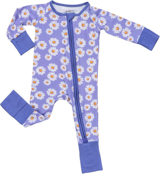 LollyBanks Baby Pajamas, Baby Romper 95% Bamboo Viscose and 5% Spandex