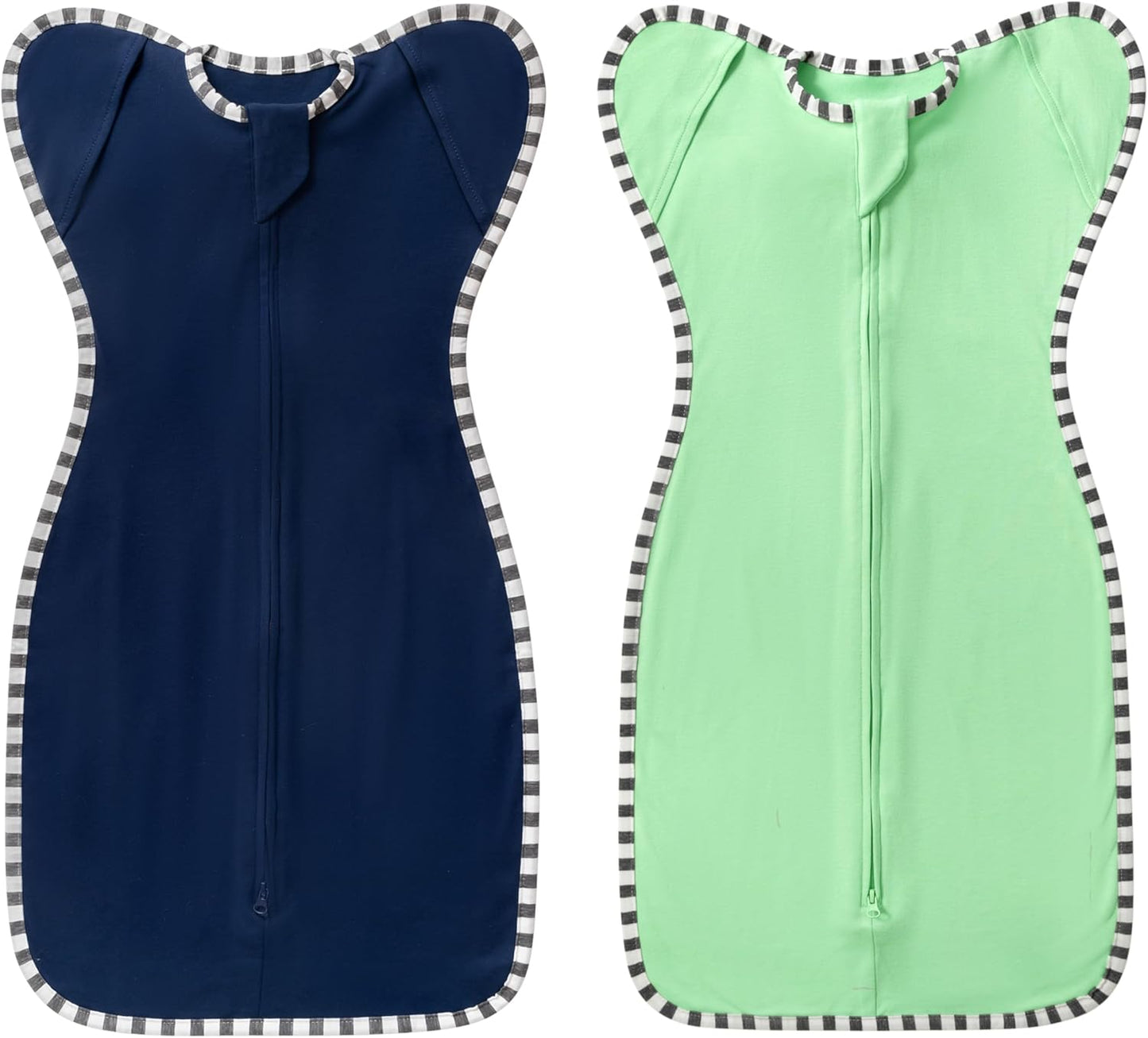 2-Pack Baby Transition Swaddle Set, Breathable Infant Sleep Sack, Soft Swaddling Sack for Boy Girl