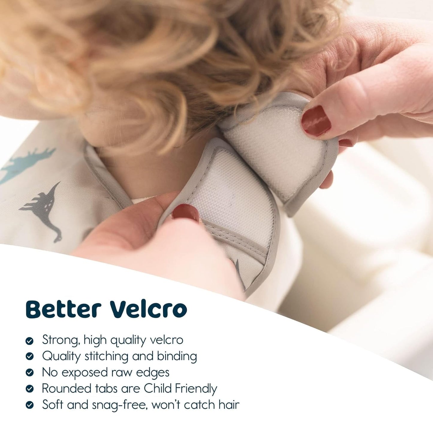 Tiny Twinkle Mess Proof Baby Bib - Waterproof & Lightweight Baby-Led Weaning Apron | 100% Recycled Polyester, Easy Clean & Machine Washable (Sage Green, Small 6-24 Months)