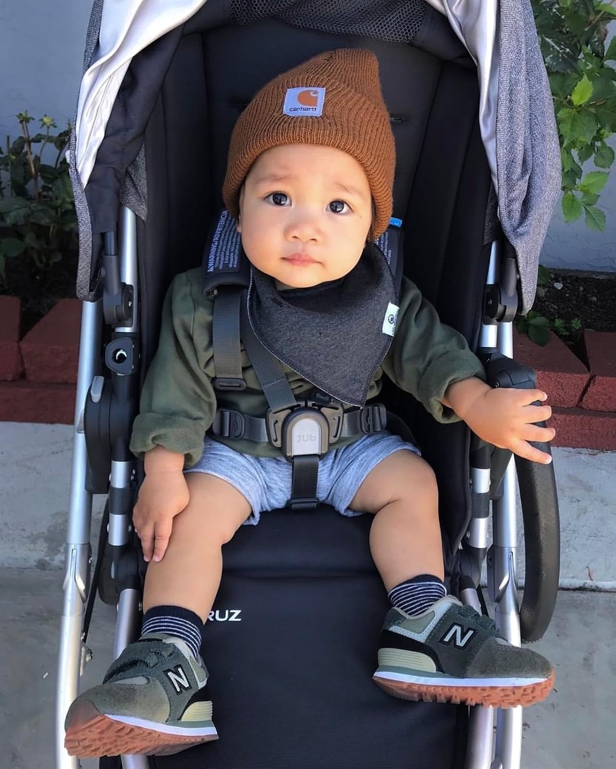 DiaperSquad's Baby Bibs for Drooling and Teething, Bibs for Boys, Baby Girl - Solid Cotton Baby Drool Bibs