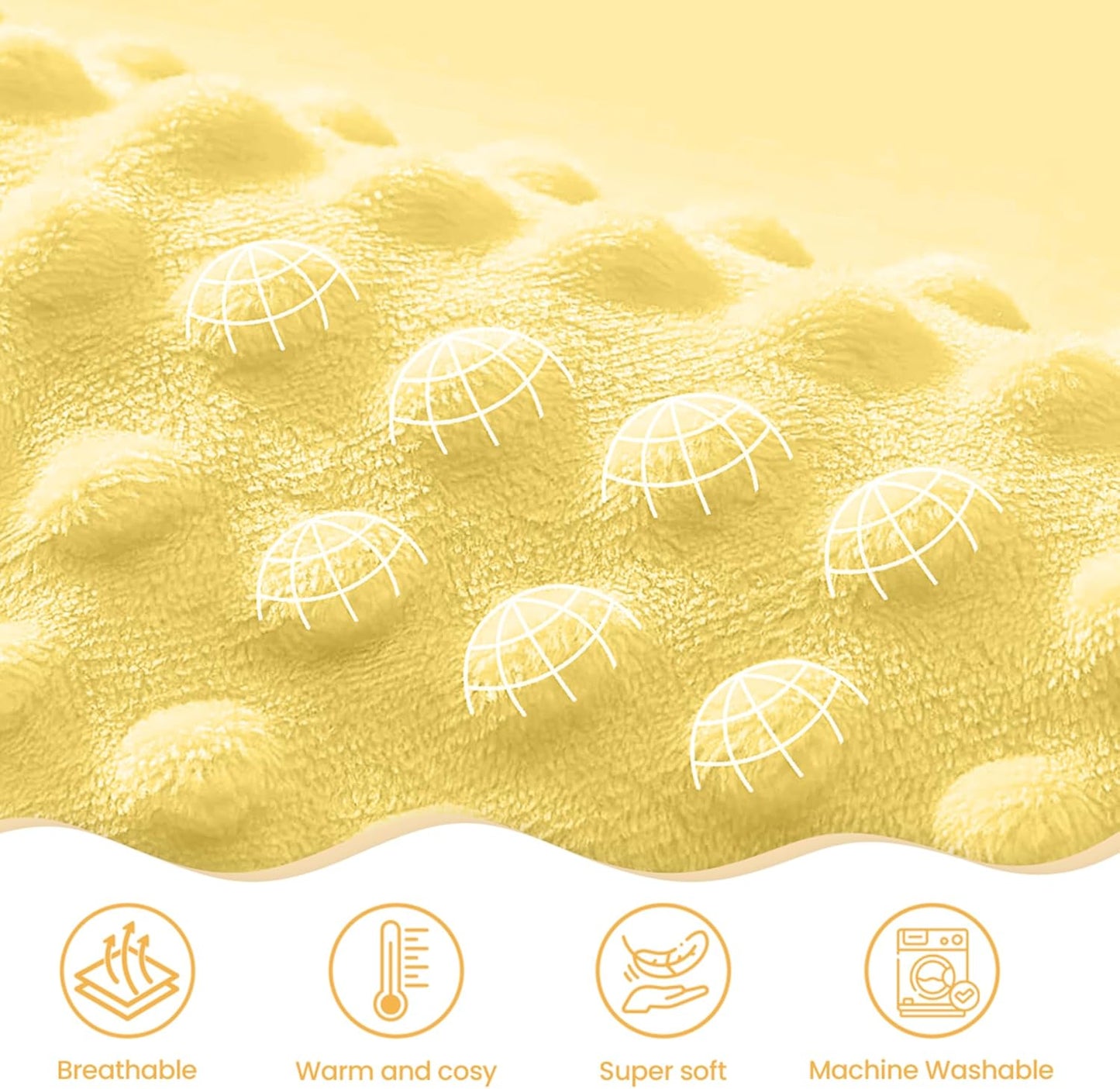 SANDJEST Sunflower Blanket for Girls Kid - 30 x 40 Minky Throw Kids Blankets Gifts for Birthday Christmas - Nursery Bedroom Decor