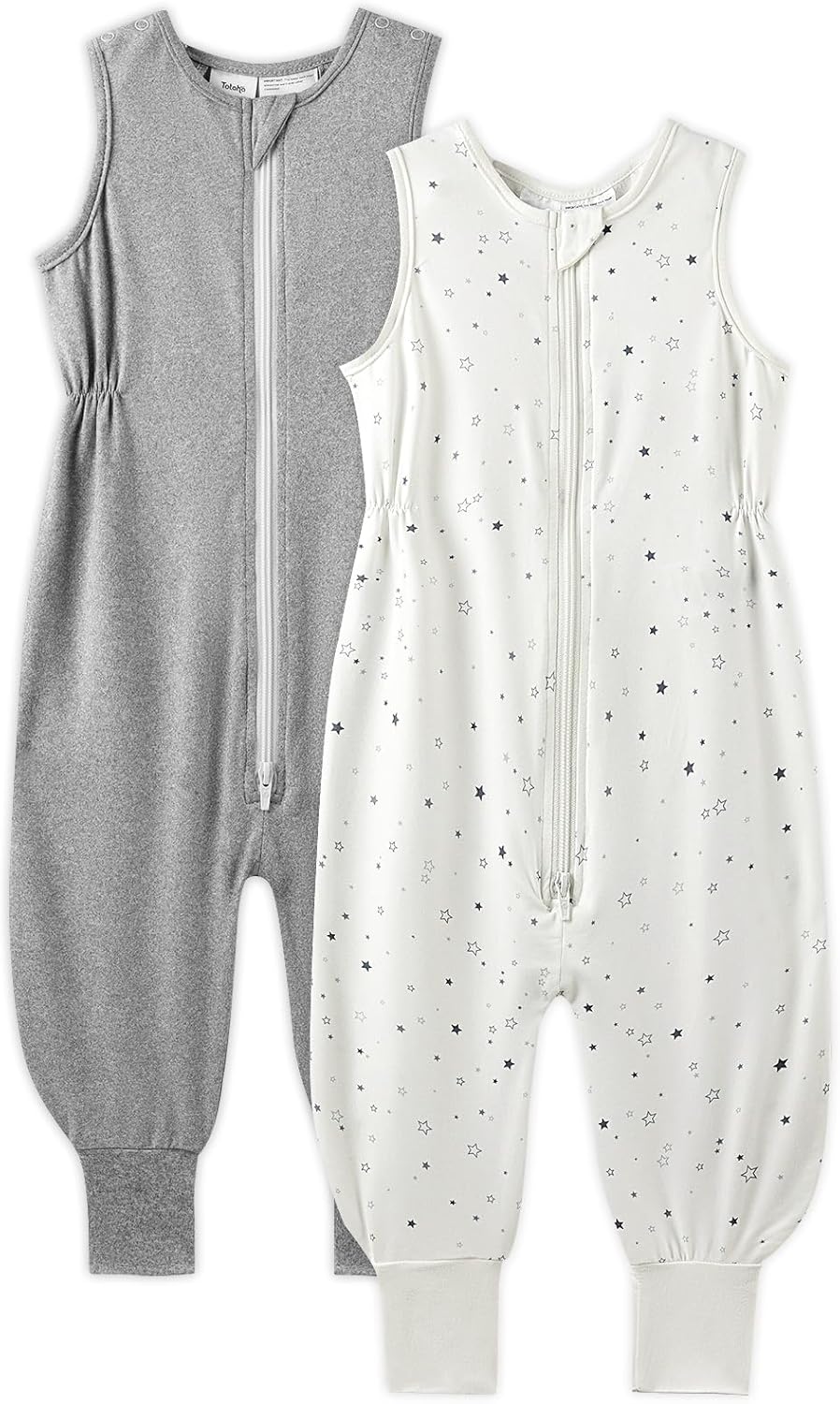 TotAha Toddler Sleep Sack with Legs, 0.5 TOG Light and Soft Baby Sleeping Bag, Walker Sleep Sack for Babies 12-24M, 2T-3T