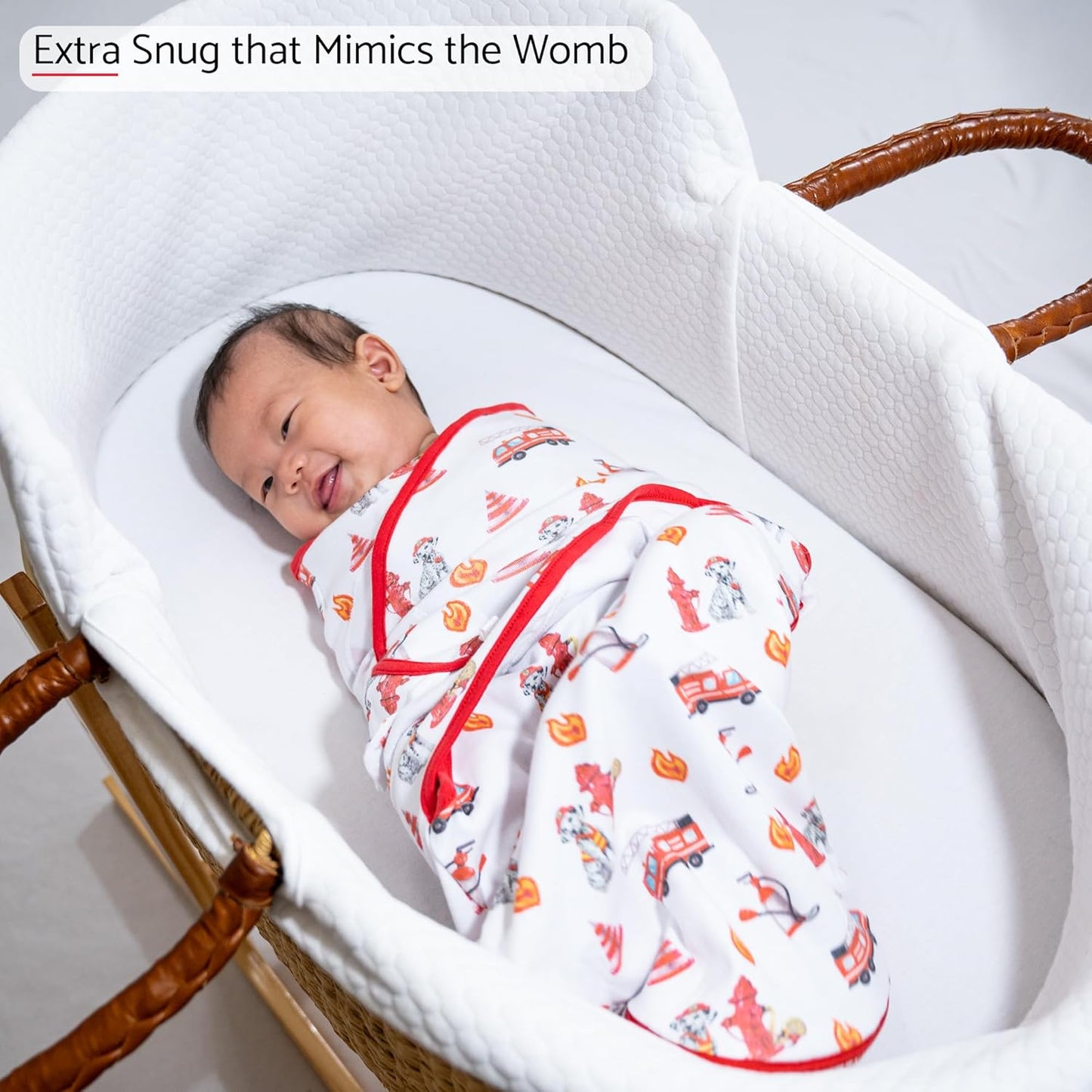 LollyBanks Baby Swaddles, 100% Organic Cotton Swaddle for Newborns Boys and Girls, 3-6 Months Swaddle Sacks with Easy Change Zipper, Newborn Swaddles Baby Registry (Dog Print)